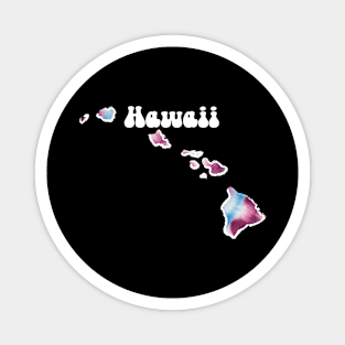 Hawaii Tie Dye Magnet